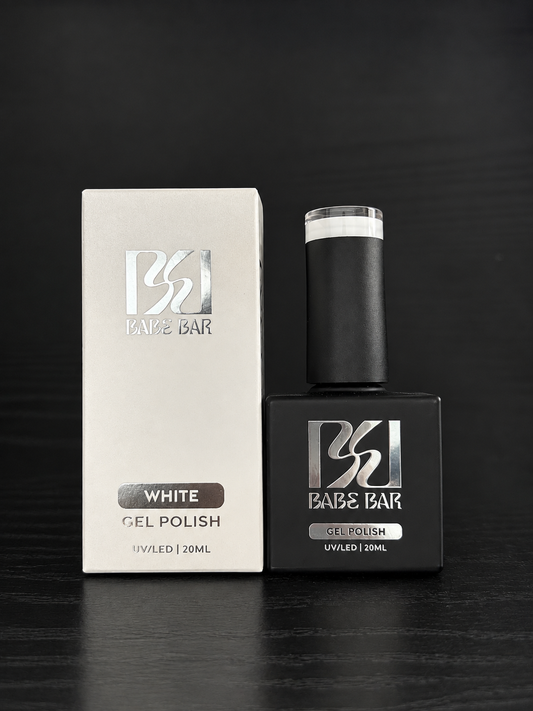 ONE COAT White Gel Polish!